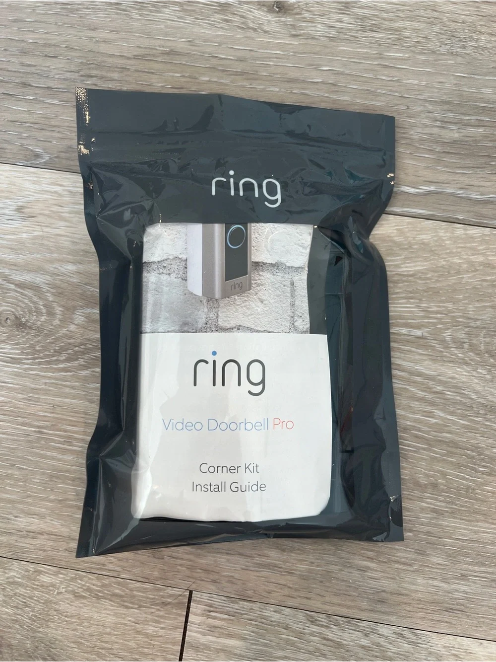 Ring Black Corner Mount Adapter for Wired Doorbell Pro 2